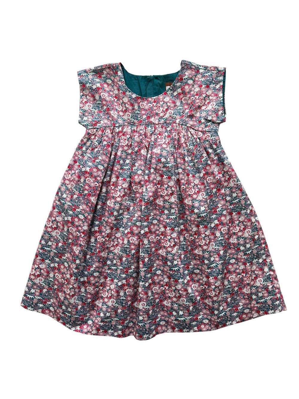 NWT Tea Collection Japan Floral Azuma Sateen Dress Size